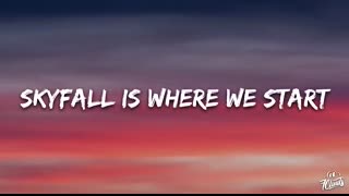 Adele - Skyfall (Lyrics)