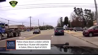 6 Craziest Police Chases Caught on Dashcam