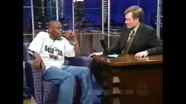 Dave Chappelle (1999) Late Night with Conan O'Brien