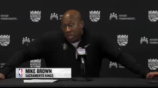 Mike Brown Reacts to Kings Loss vs Pistons - Full Postgame Interview