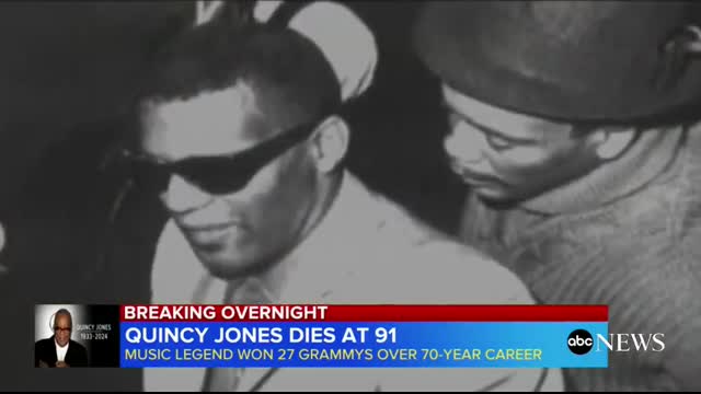 Quincy Jones, hitmaking producer, dead at 91