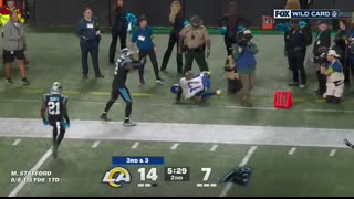 Los Angeles Rams vs. Carolina Panthers Game Highlights   NFL 2025 Season Wild Card
