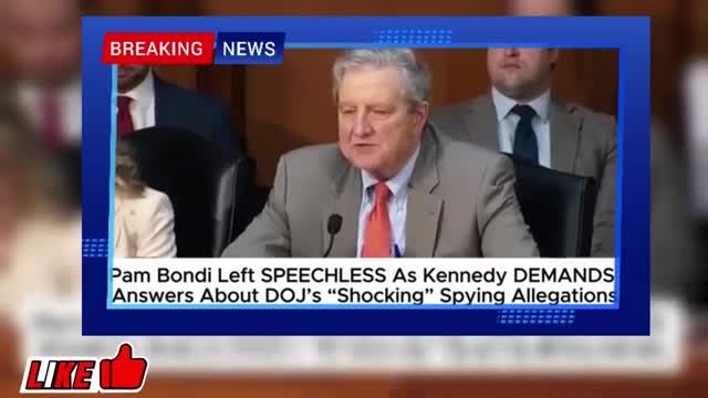 Pam Bondi Left SPEECHLESS As Kennedy DEMANDS Answers About DOJ’s “Shocking” Spying Allegations