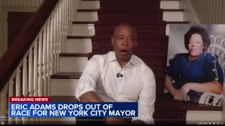 Eric Adams drops out of race for NYC mayor
