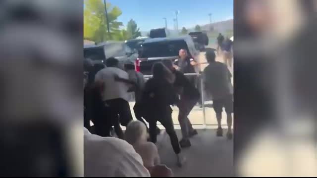 Sickening Footage Shows Charlie Kirk Being Rushed Away After Being Shot