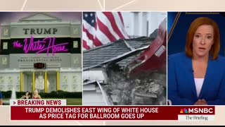 Psaki Trump becomes a parody of himself as corruption and bad taste become hallmarks of his regime