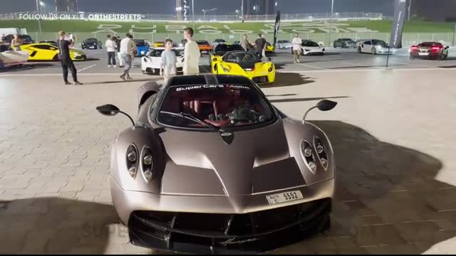 INSANE Hypercars Invasion in Dubai! 3X Jesko, AMG One, 3X Chiron, 2X Huayra, Valkyrie
