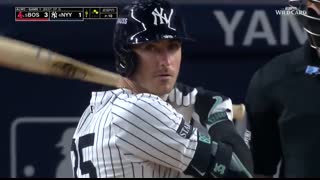 FULL 9th INNING Yankees had the bases loaded with no outs vs. Aroldis Chapman and the Red Sox ?