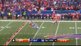 Denver Broncos vs. Buffalo Bills   2024 Wild Card Game Highlights