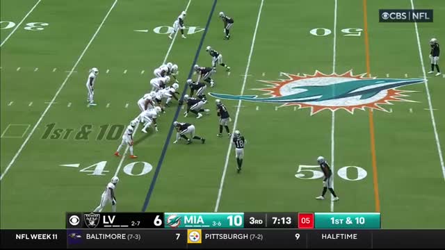 Las Vegas Raiders vs. Miami Dolphins Game Highlights   NFL 2024 Season Week 11