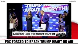 OUCH! Fox Forced to BREAK TRUMP'S HEART Live on Air!