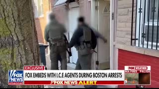 WATCH Fox News follows ICE during Boston arrests