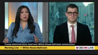 Trump administration sued over White House ballroom plan
