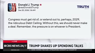 Trump putting blame on Biden for looming government shutdown after tanking bipartisan deal