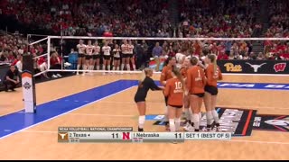 Texas vs. Nebraska 2023 NCAA volleyball championship   FULL REPLAY
