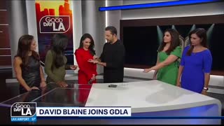 Illusionist David Blaine stuns the women of GDLA