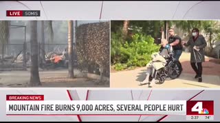 Mountain Fire in Ventura County explodes to 9K acres