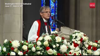 Trump's Savage 'Eye Roll' After 'Woke' LGBTQ+ Plea By Washington Cathedral Bishop   Watch