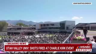 BREAKING Charlie Kirk shot at Utah Valley Univ., reports say