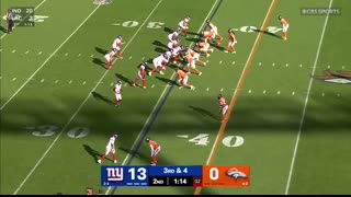 New York Giants vs Denver Broncos Game Highlights   2025 NFL Season Week 7