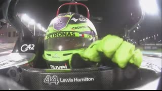 Lewis Hamilton's Final Lap as a Mercedes Driver