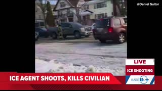 New video shows moments before crash in Minneapolis ICE shooting   Witness footage