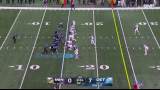 Minnesota Vikings vs. Detroit Lions Game Highlights   NFL 2024 Season Week 18
