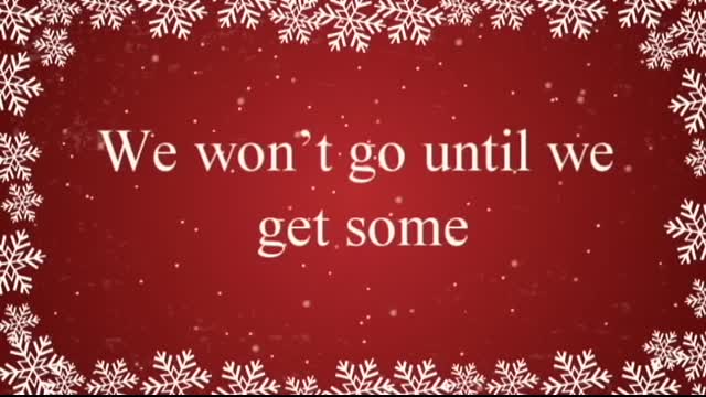 We Wish You a Merry Christmas with Lyrics   Christmas Carol & Song