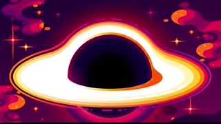 The Largest Black Hole in the Universe - Size Comparison