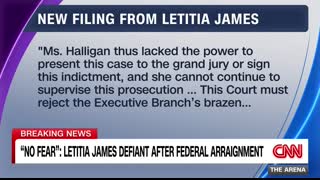 Letitia James, James Comey combine motions to disqualify interim US Attorney Lindsey Halligan
