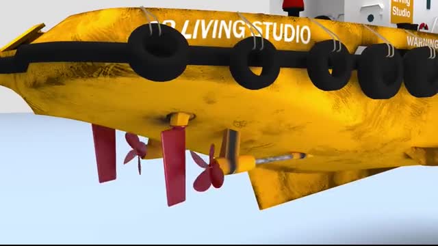 How a Tugboat Tows Ships 1000 Times Bigger - Z-Drive Tugboat