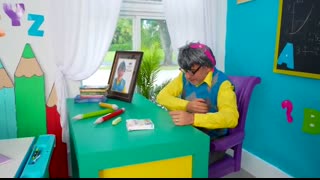 Nastya Shows How to Be Respectful in School