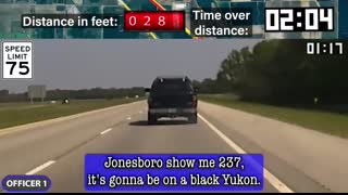 128mph Police Chase Ends in Total Destruction
