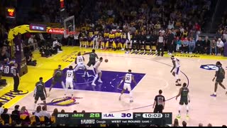 #6 TIMBERWOLVES at #3 LAKERS   FULL GAME 1 HIGHLIGHTS   April 19, 2025