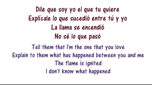 Ozuna - Dile que tu me quieres - Lyrics English and Spanish - Tell them that you love me