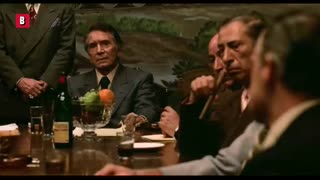 I forgo the vengeance of my son    The meeting of the five families   The Godfather   CLIP