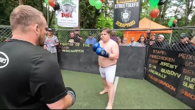 The most Bizarre and crazy backyard fight you will see