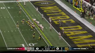CFP National Championship Ohio State Buckeyes vs. Notre Dame Fighting Irish   Full Game Highlights