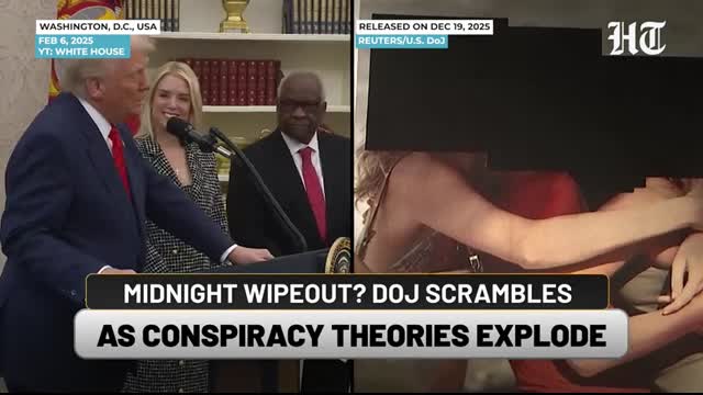 Epstein's 16 Files Vanish Trump & Melania's Photo Erased In Midnight Wipeout With No Explanation