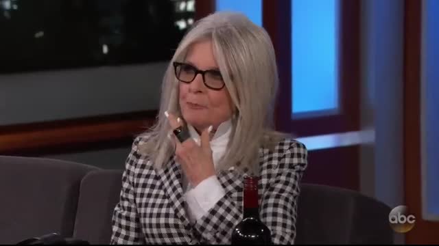 Jimmy Kimmel's FULL INTERVIEW with Diane Keaton
