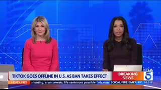TikTok goes dark in the U.S. as ban takes effect