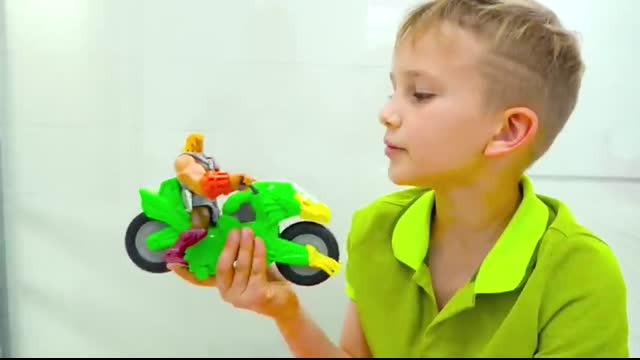 Vlad and Niki He-Man Toys adventures