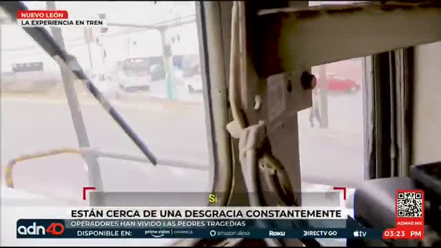 Así se vive el estrés por ser maquinista de tren ante el riesgo de un accidente en México