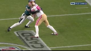 San Francisco 49ers vs Philadelphia Eagles Game Highlights   2025 NFL Season Wild Card Round