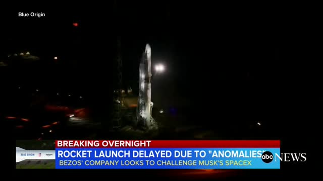 Jeff Bezos' Blue Origin calls off debut launch of massive new rocket