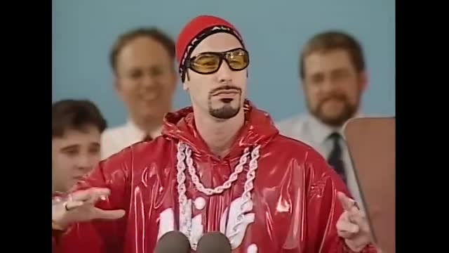 Sacha Baron Cohen (Ali G) Class Day   Harvard Commencement 2004