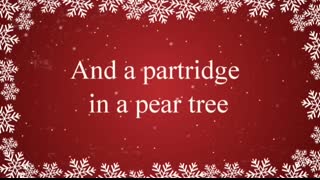 Twelve Days of Christmas with Lyrics Christmas Carol & Song