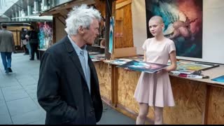 Girl Sells Artwork To Fund Her Chemo, Then Clint Eastwood Walks By & Shocks Everyone!