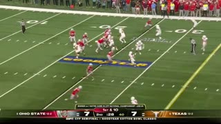 CFP Semifinal Ohio State Buckeyes vs. Texas Longhorns   Full Game Highlights   ESPN CFB