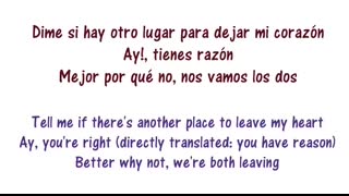 Ricky Martin - Vente Pa' Ca Lyrics English and Spanish - ft Maluma - Translation & Meaning